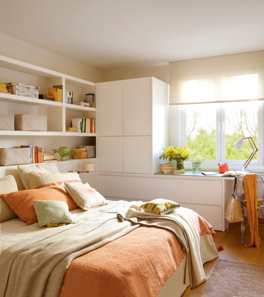 10 гениальных идей для хранения в спальне