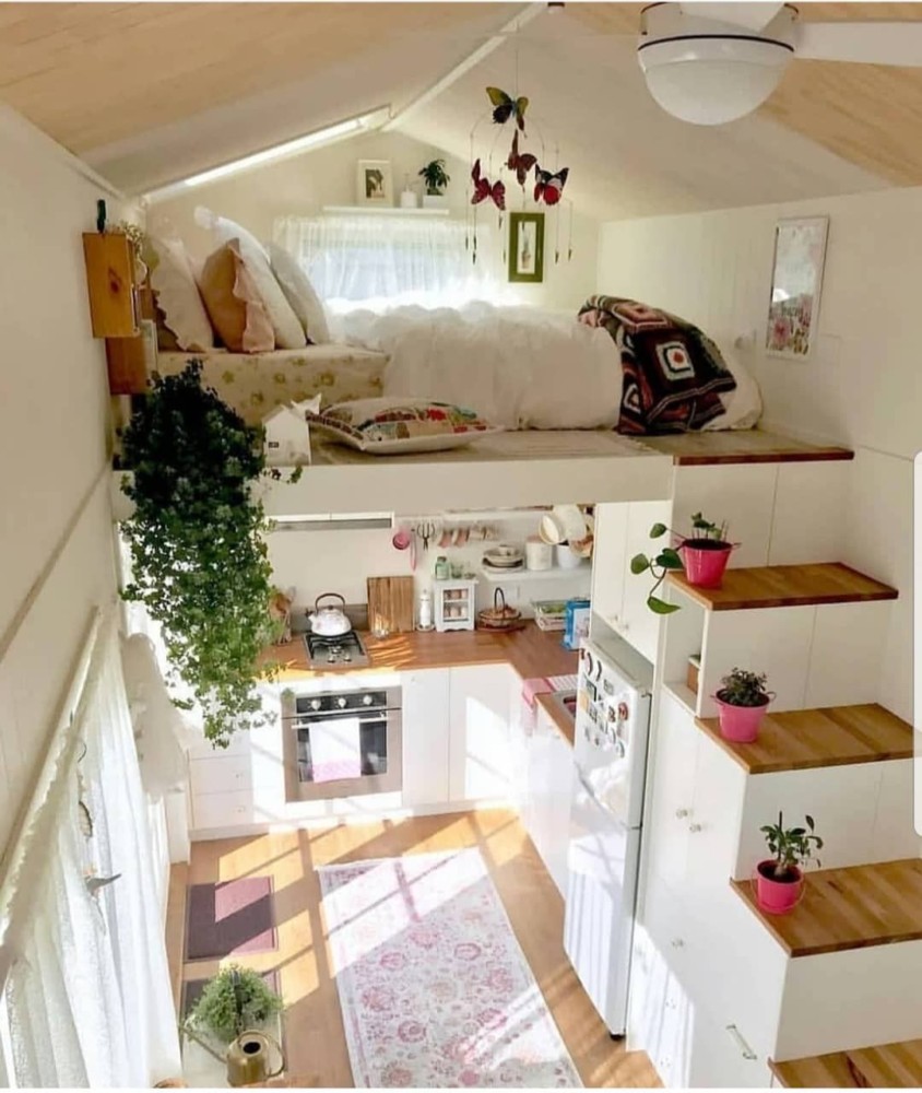 Красивый снаружи и уютный внутри: облагораживаем свой маленький дачный домик — Roomble.com
