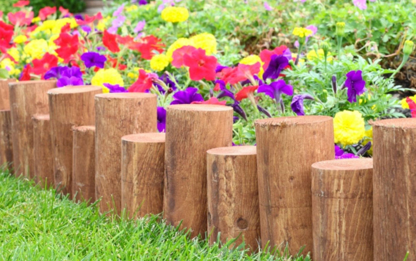 Садовые заборчики для клумб своими руками: 60 простых вариантов | Живу за городом
